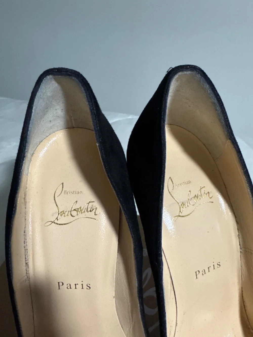 Christian Louboutin So Kate 120 Black Suede Stiletto Pumps Women's EU 39.5 - Picture 4 of 8